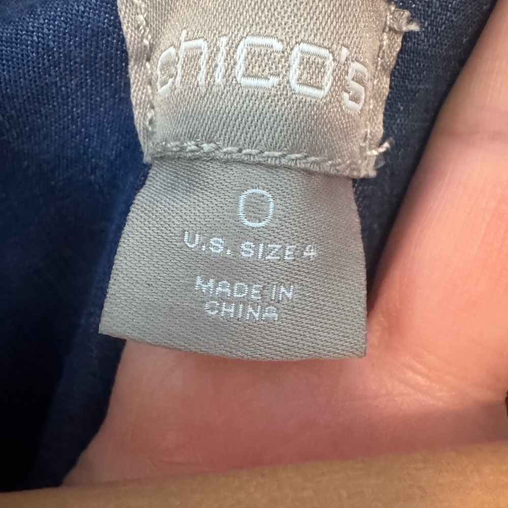 Chico's Deep Blue Dress